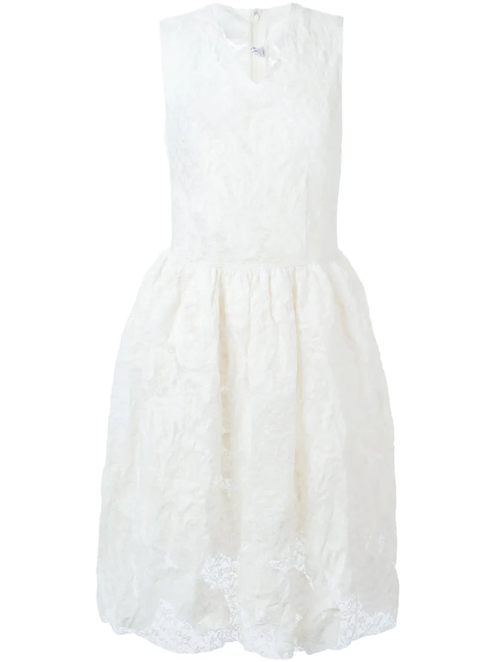 Comme Des Garcons Comme Des Garcons Flower Applique Lace Dress