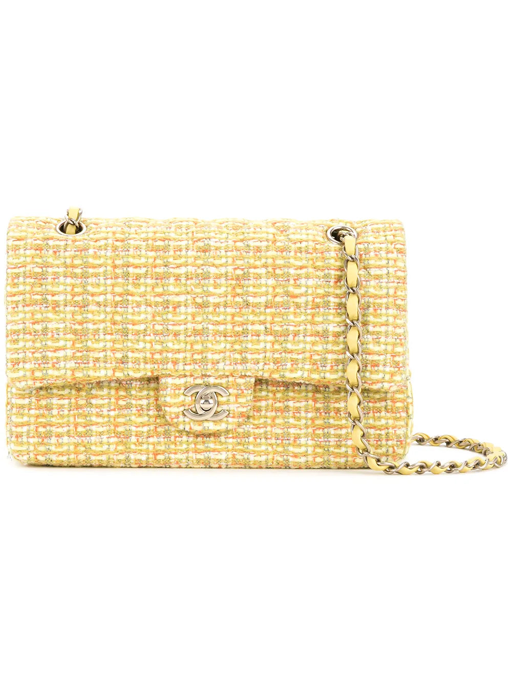 Chanel Pre Owned Tweed Shoulder Bag