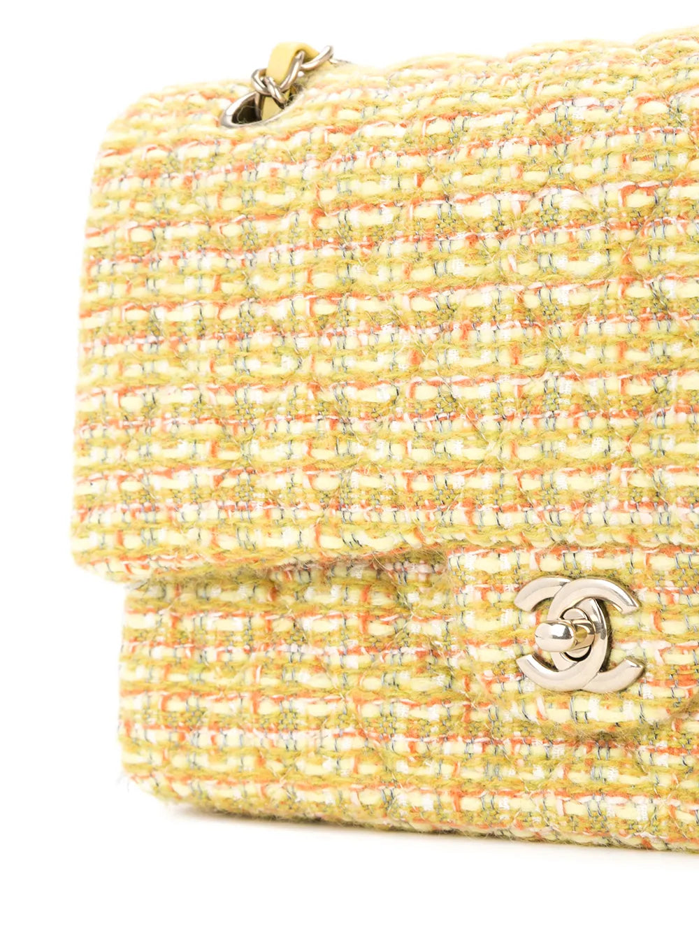 Chanel Pre Owned Tweed Shoulder Bag