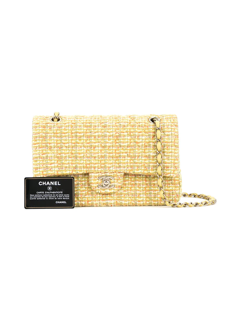 Chanel Pre Owned Tweed Shoulder Bag