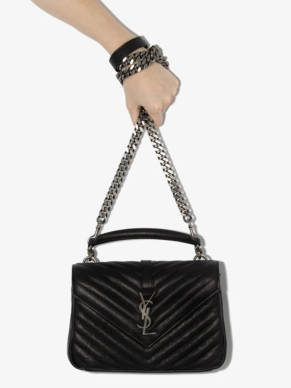 Saint Laurent Medium College Shoulder Bag