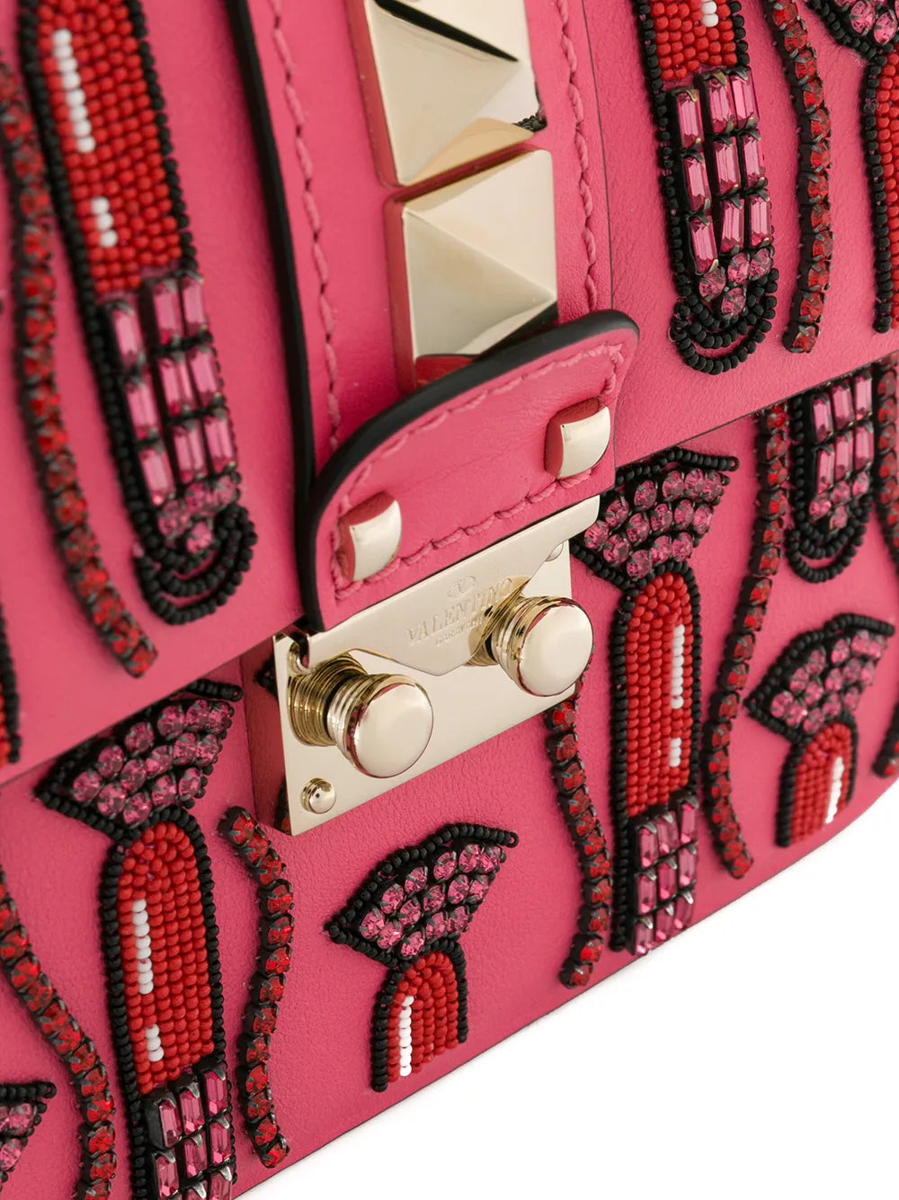 Valentino Garavani Glam Lock Shoulder Bag