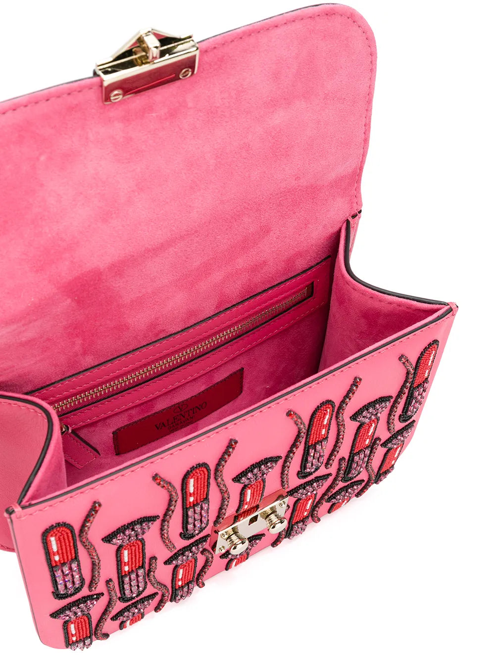 Valentino Garavani Glam Lock Shoulder Bag