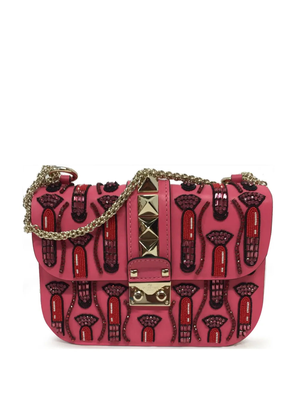 Valentino Garavani Glam Lock Shoulder Bag