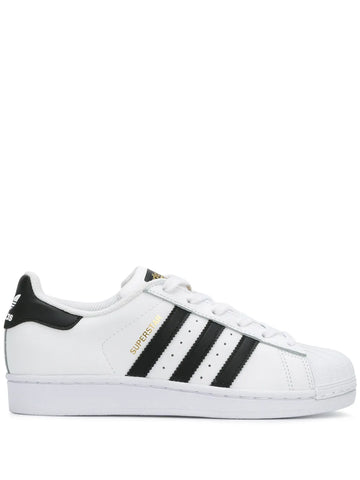 adidas Superstar White/Black/Gold Sneakers