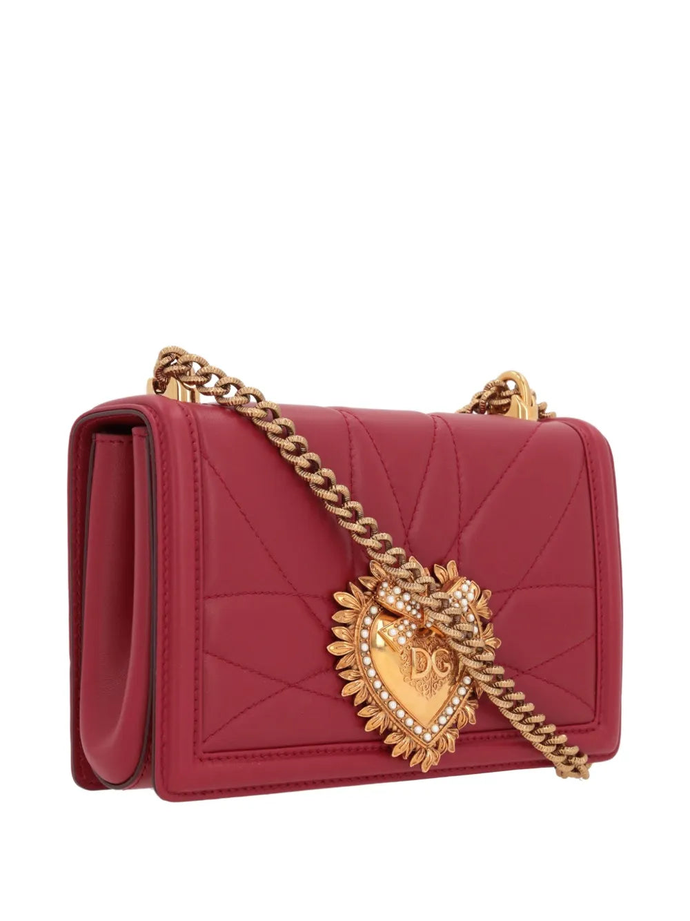 Dolce Gabbana Medium Devotion Shoulder Bag