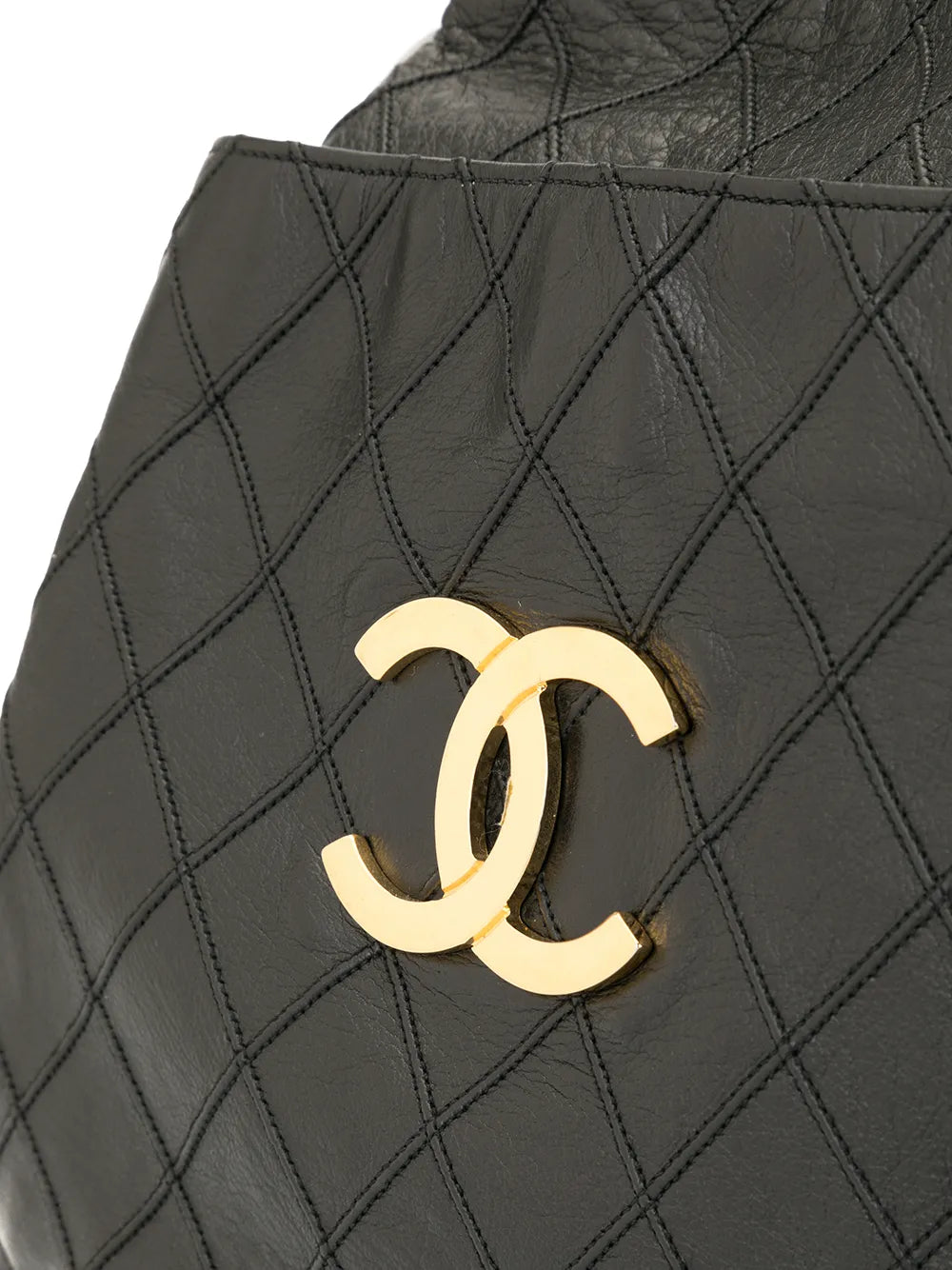 Chanel Pre Owned 1989 1991 Cosmos Quilted Cc Logos Shoulder Bag