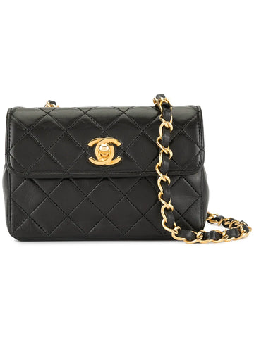 Chanel Pre Owned Cc Logo Chain Shoulder Bag