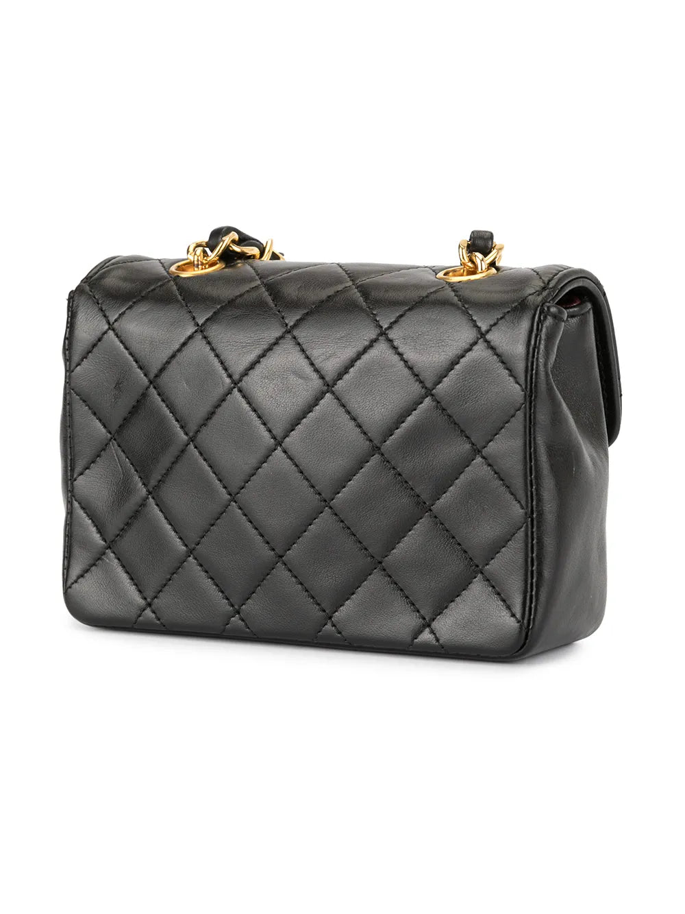 Chanel Pre Owned Cc Logo Chain Shoulder Bag