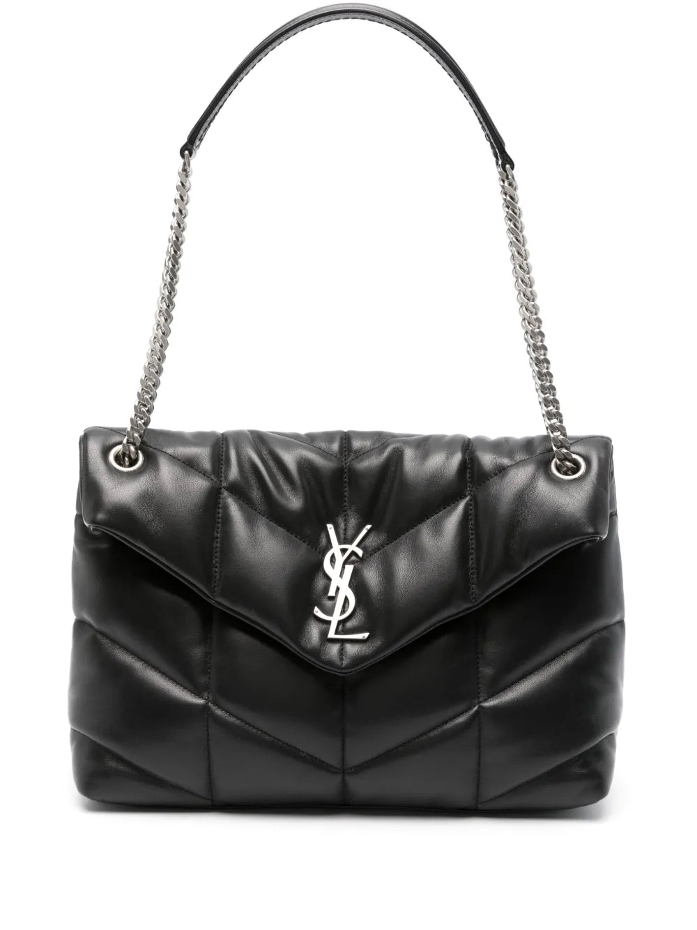 Saint Laurent Medium Loulou Leather Shoulder Bag