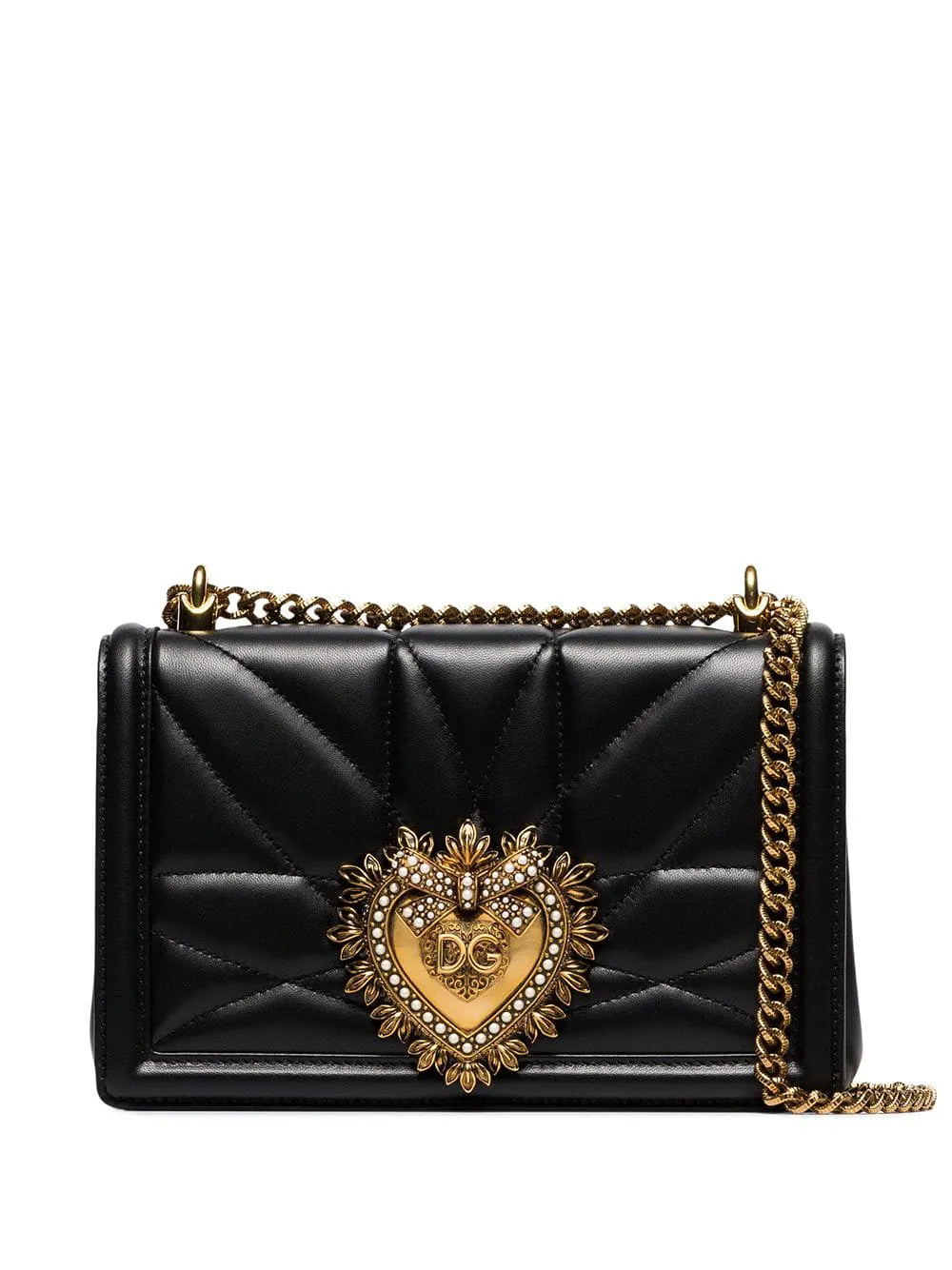 Dolce Gabbana Medium Devotion Shoulder Bag