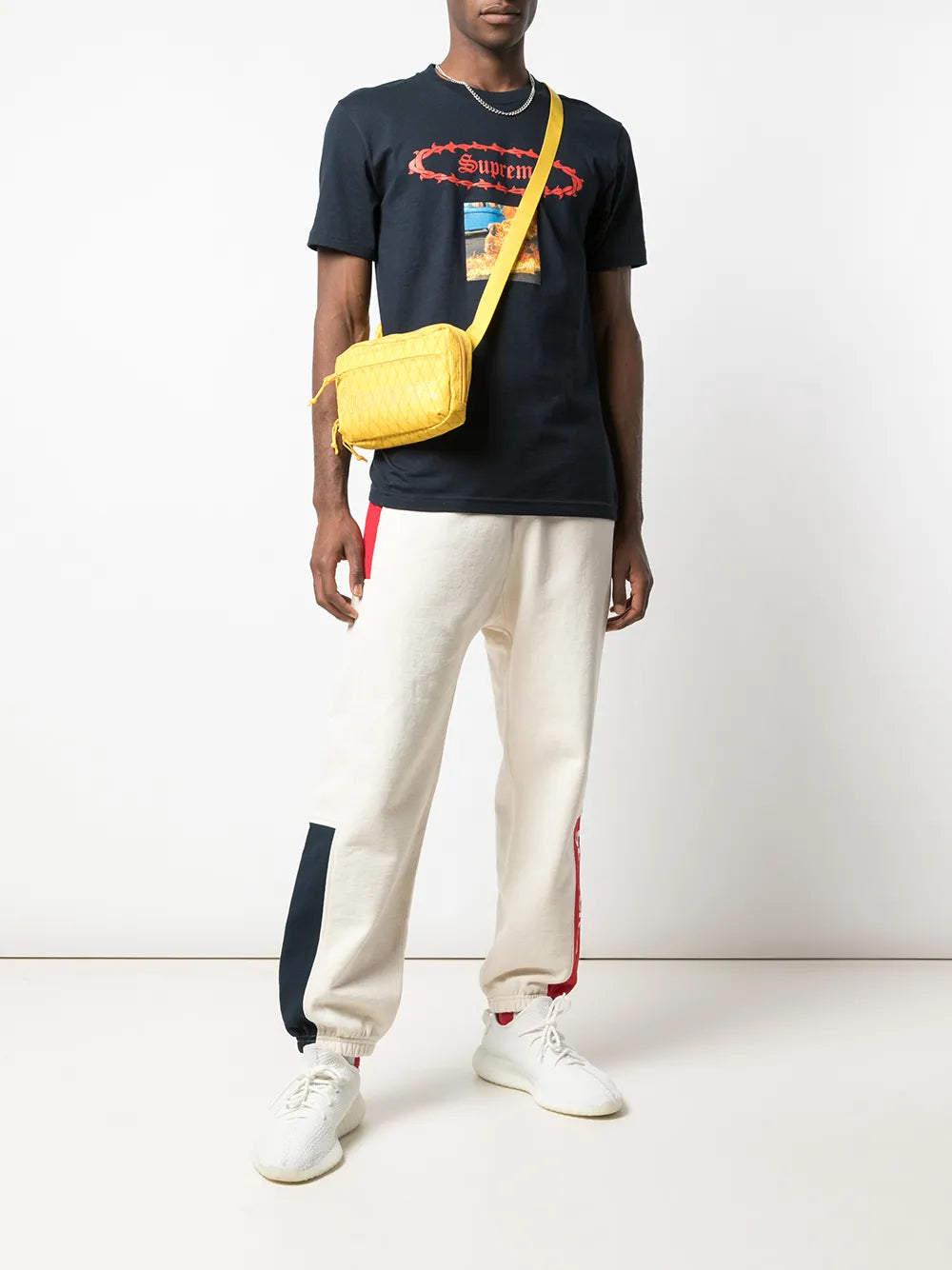 Supreme Logo Print Shoulder Bag