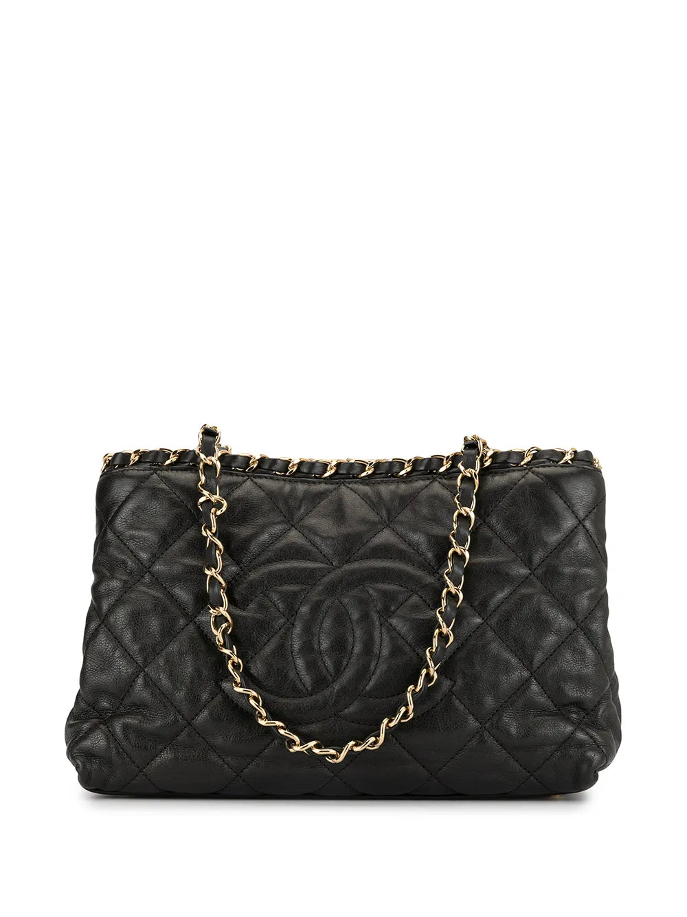 Chanel Pre Owned Small Quilted Chain Shoulder Bag