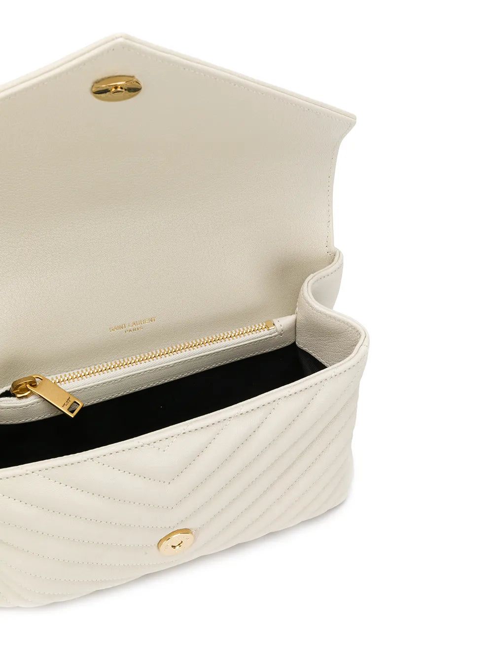 Saint Laurent Medium College Leather Cross Body Bag