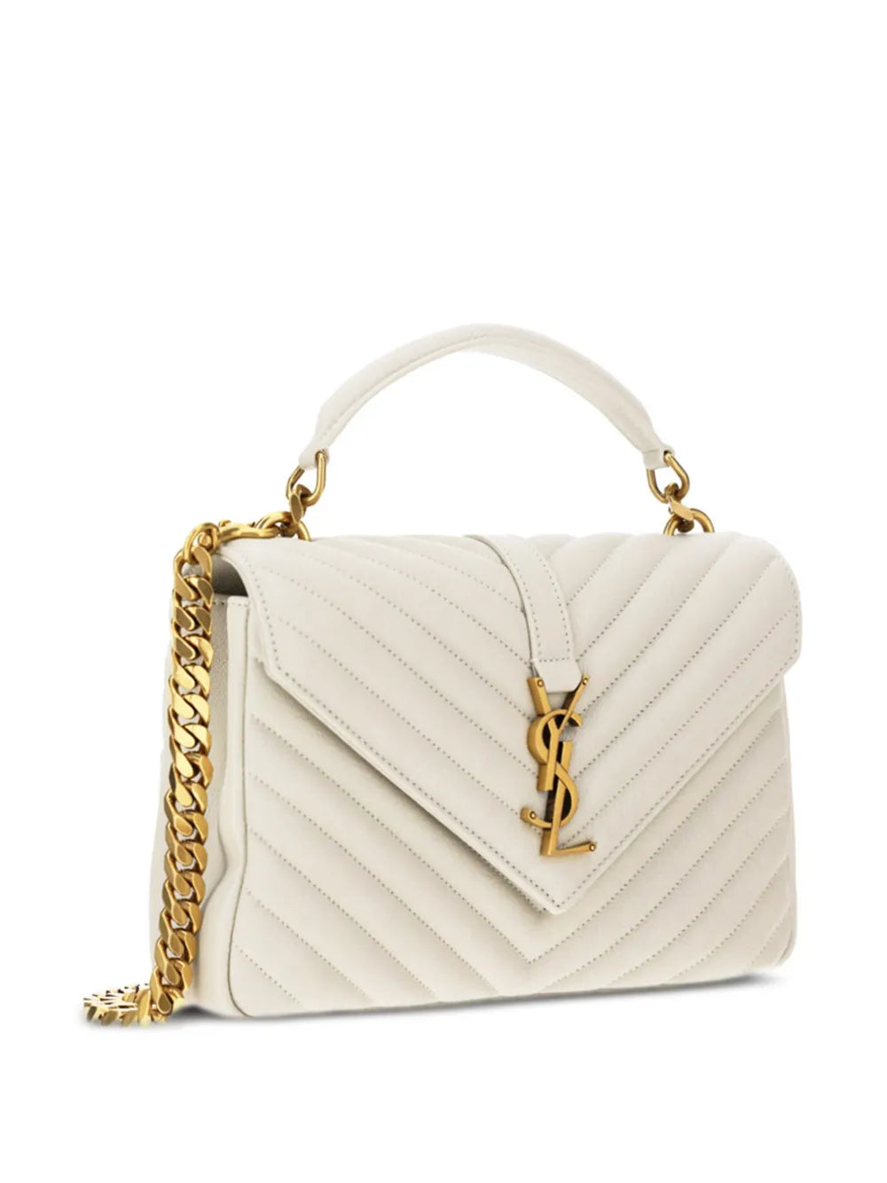 Saint Laurent Medium College Leather Cross Body Bag