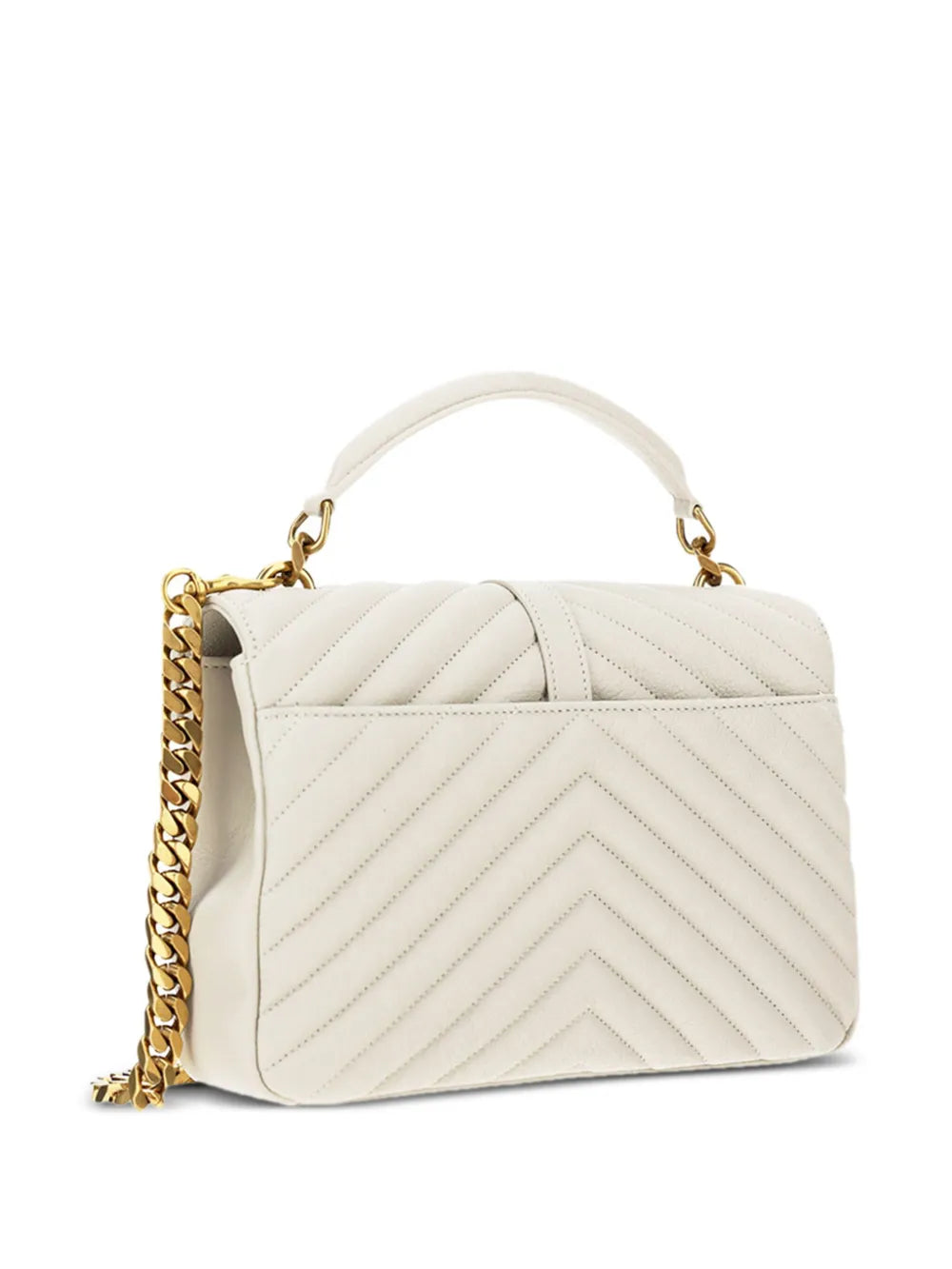Saint Laurent Medium College Leather Cross Body Bag