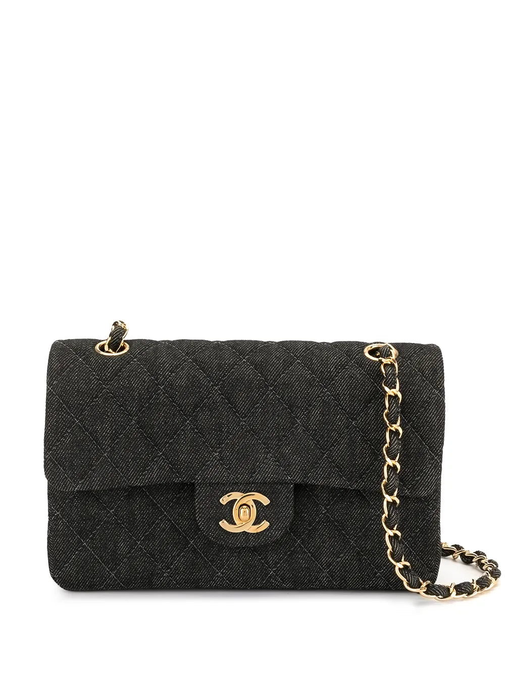 Chanel Pre Owned Double Flap Shoulder Bag