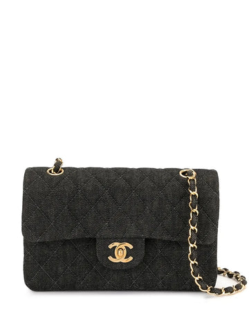 Chanel Pre Owned Double Flap Shoulder Bag