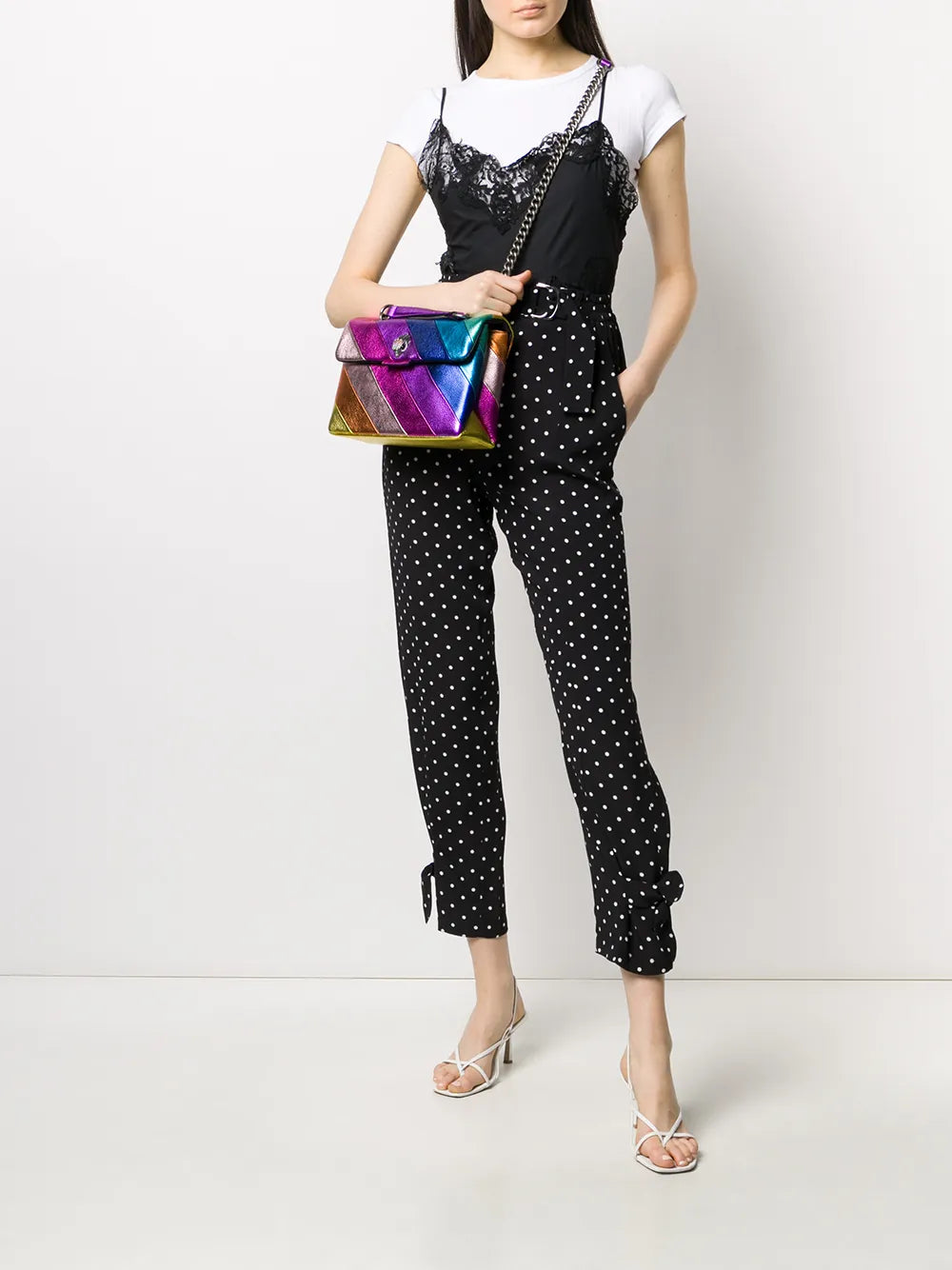 Kurt Geiger London Kensington Leather Shoulder Bag
