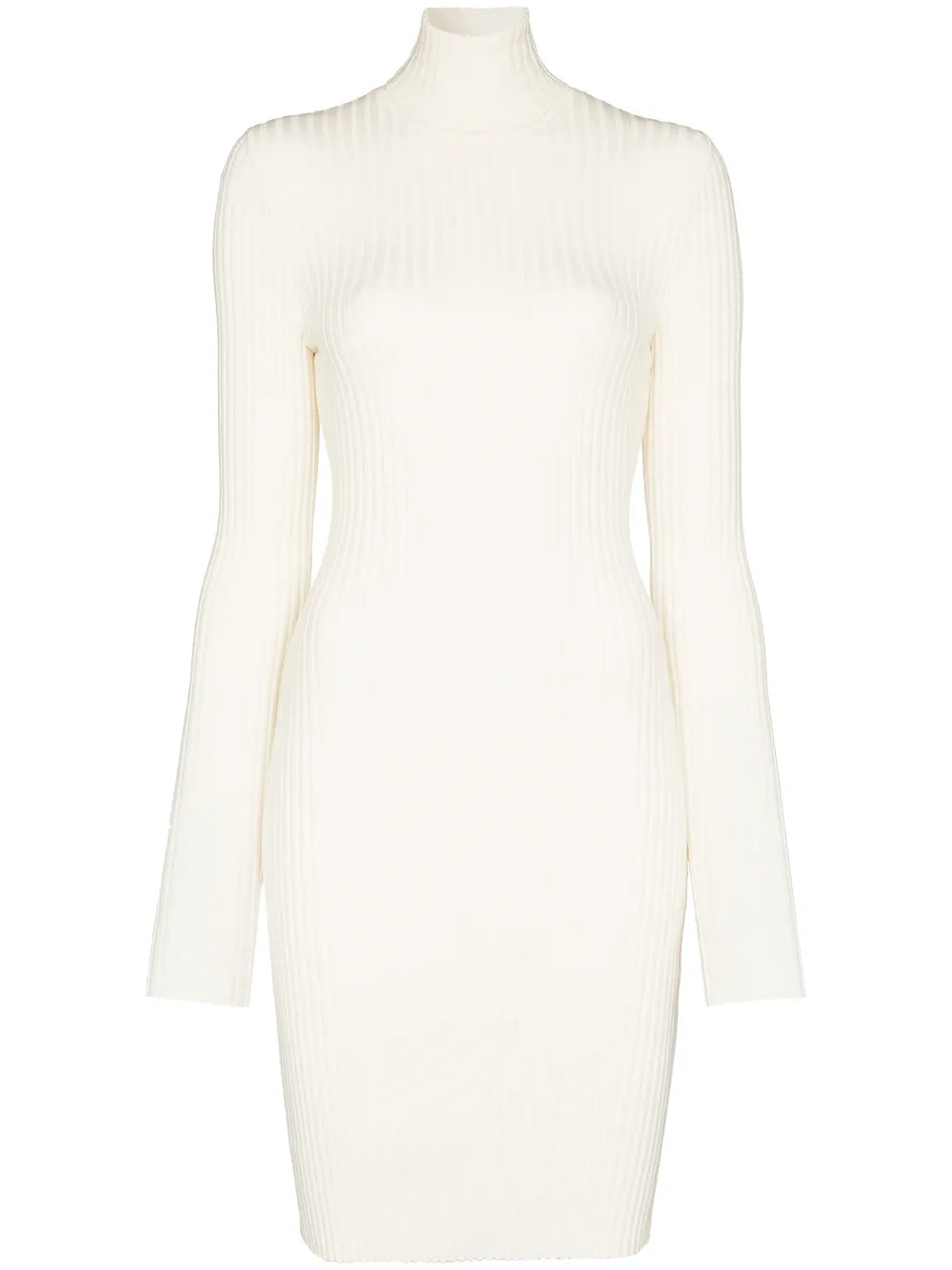 Wolford Ribbed Knit Fitted Mini Dress