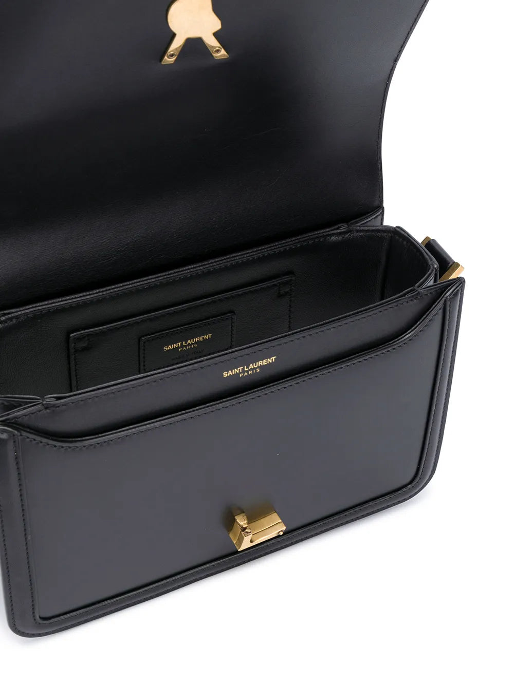Saint Laurent Monogram Leather Shoulder Bag