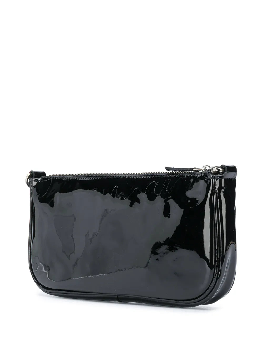 By Far Black Patent Shoulder Bag