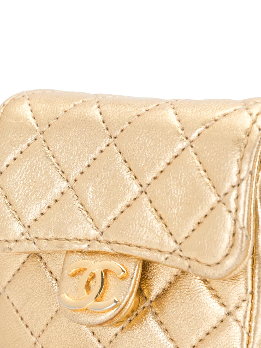 Chanel Pre Owned 1990S Diamond Quilted Mini Shoulder Bag