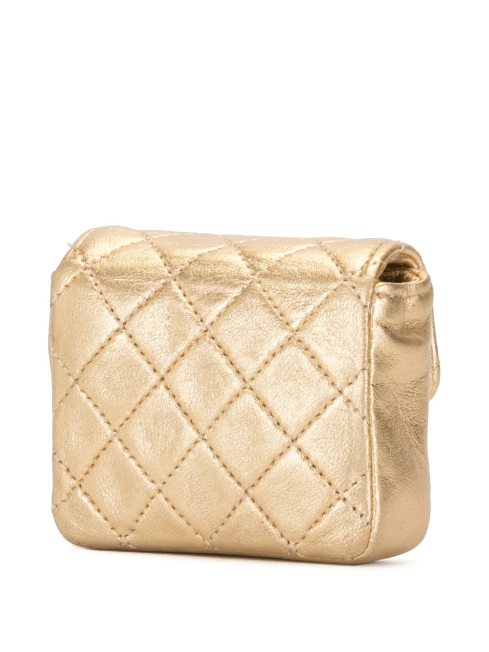 Chanel Pre Owned 1990S Diamond Quilted Mini Shoulder Bag