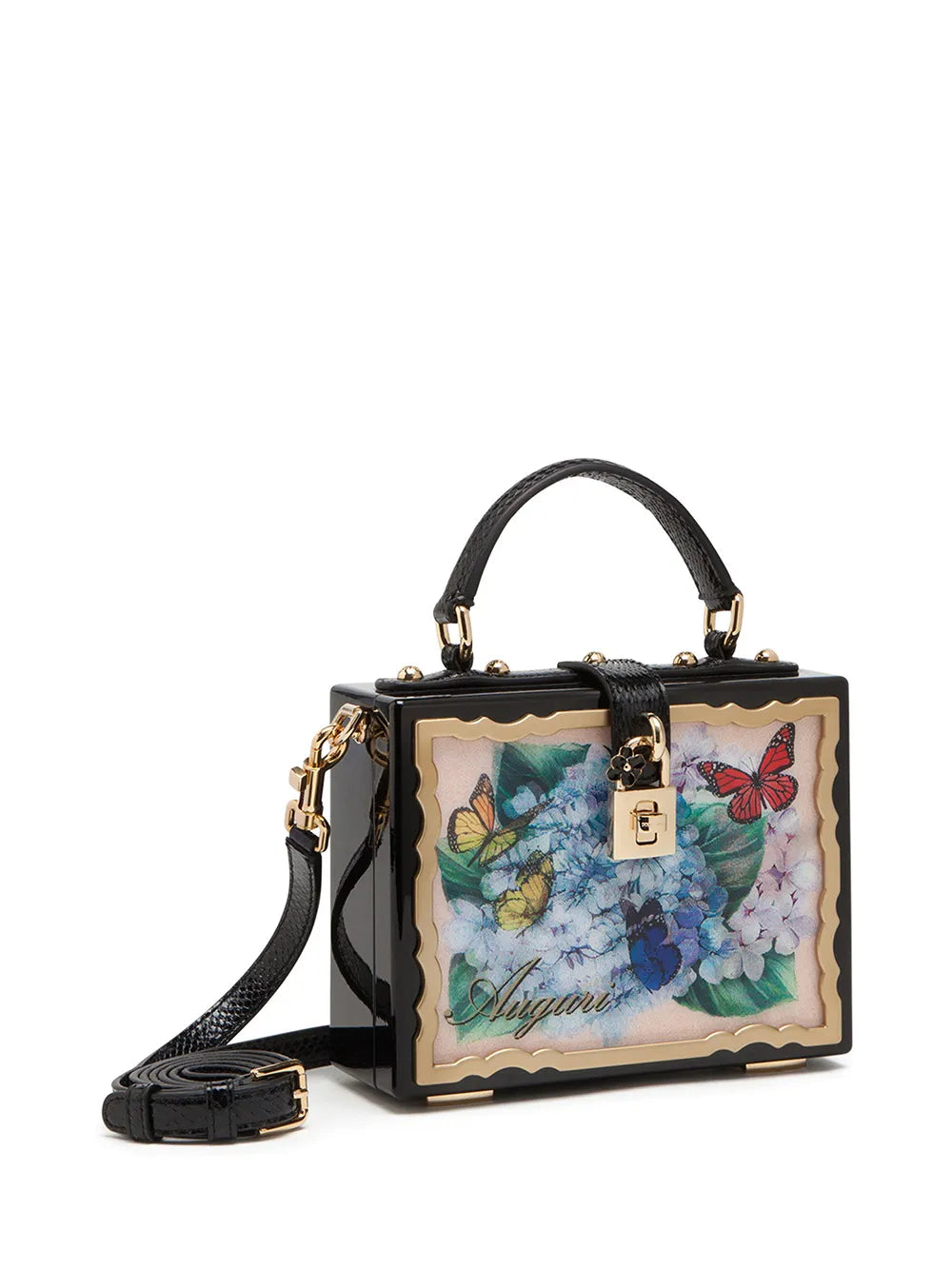 Dolce Gabbana Postcard Dolce Box Top Handle Bag