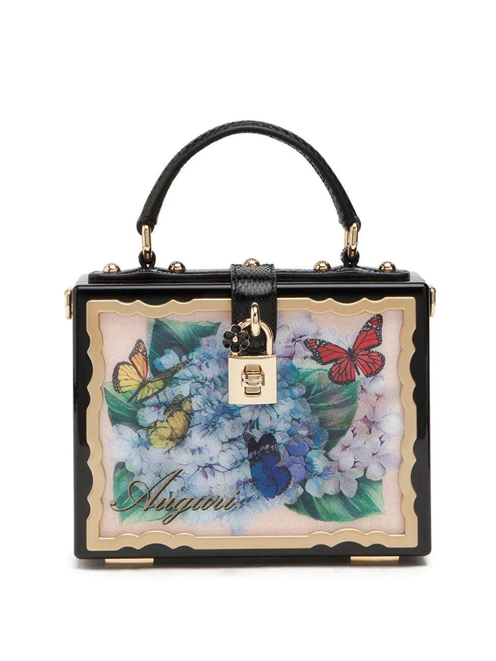 Dolce Gabbana Postcard Dolce Box Top Handle Bag