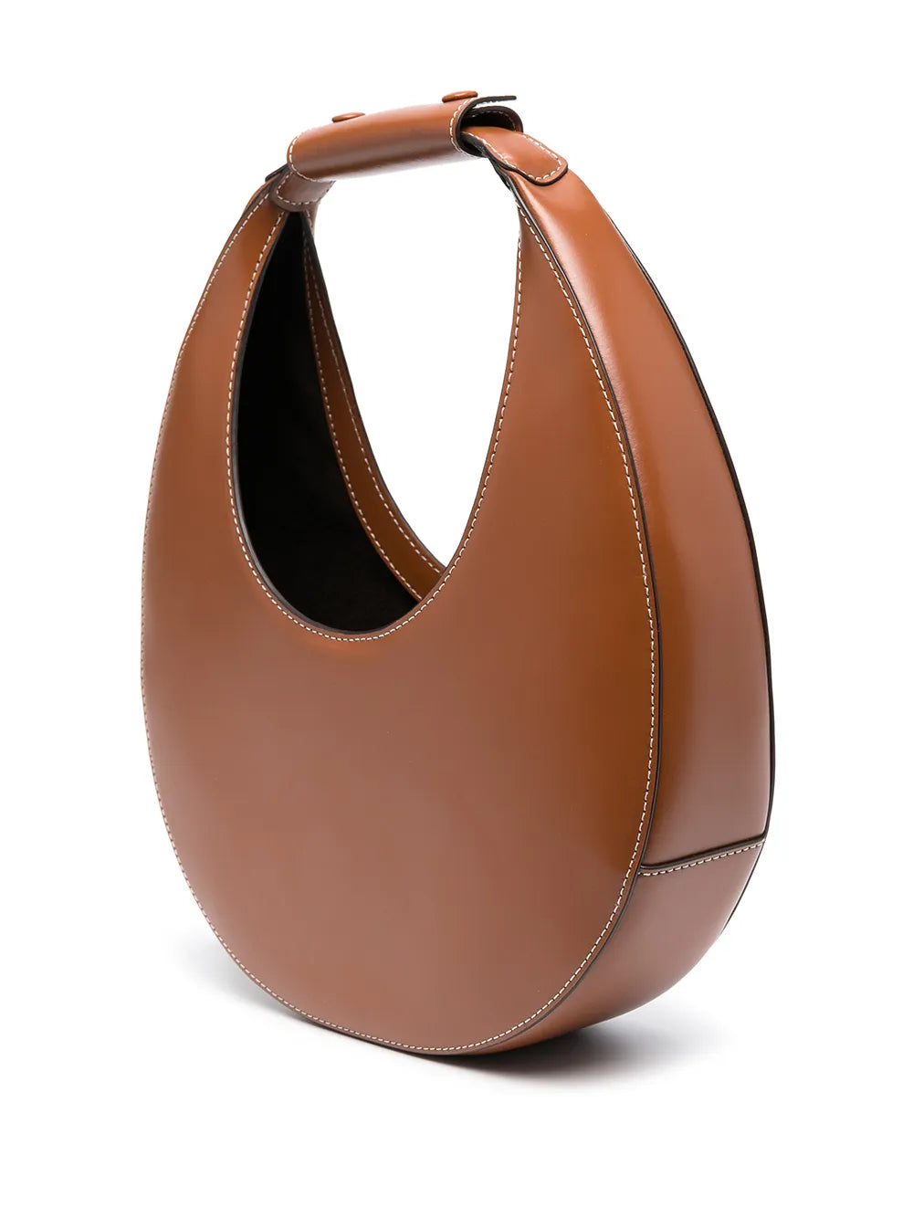 Staud Moon Leather Shoulder Bag