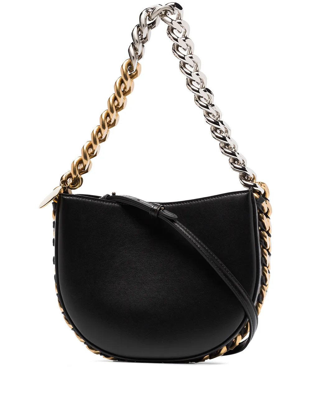 Stella Mccartney Frayme Faux Leather Shoulder Bag