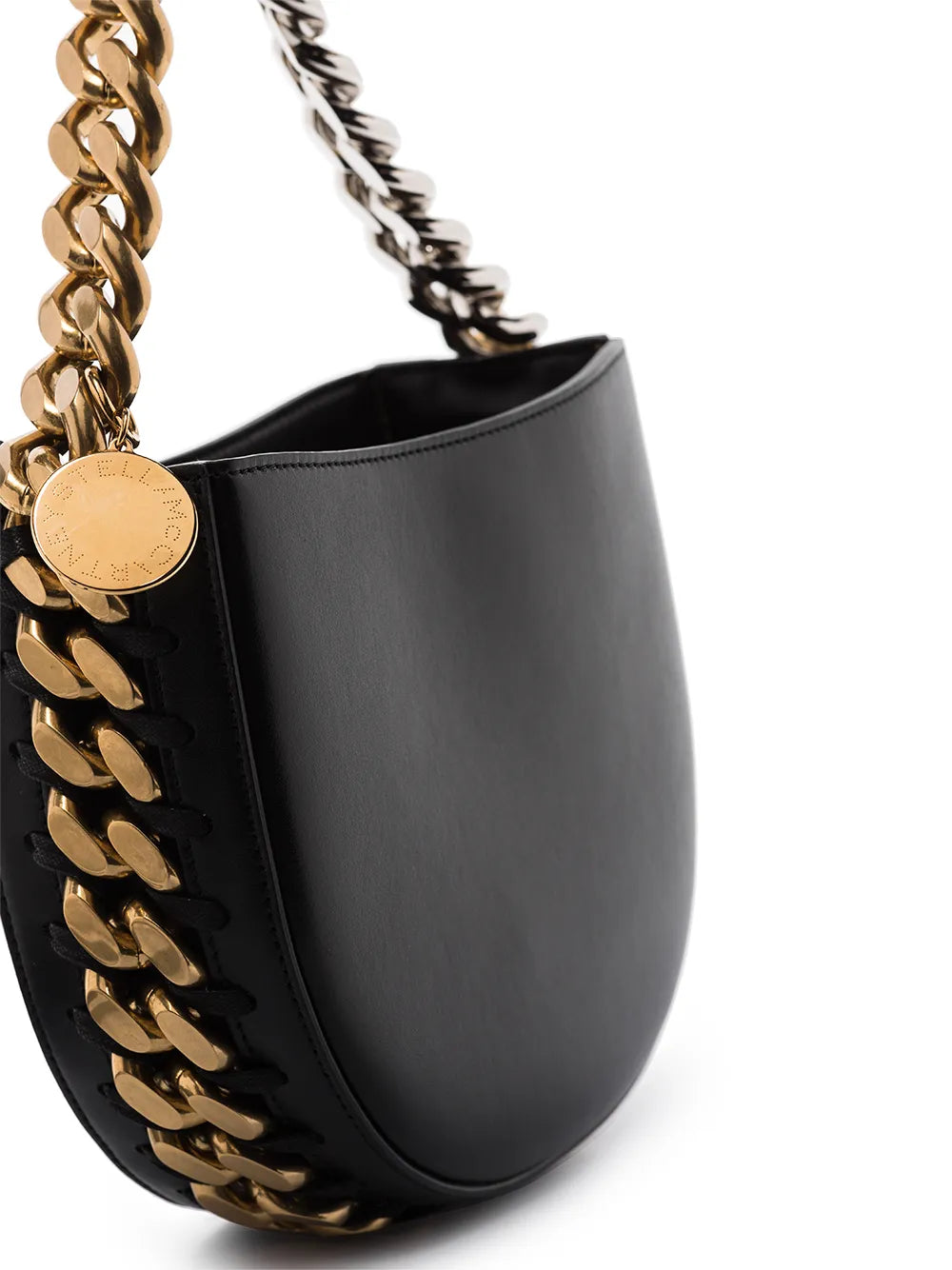 Stella Mccartney Frayme Faux Leather Shoulder Bag