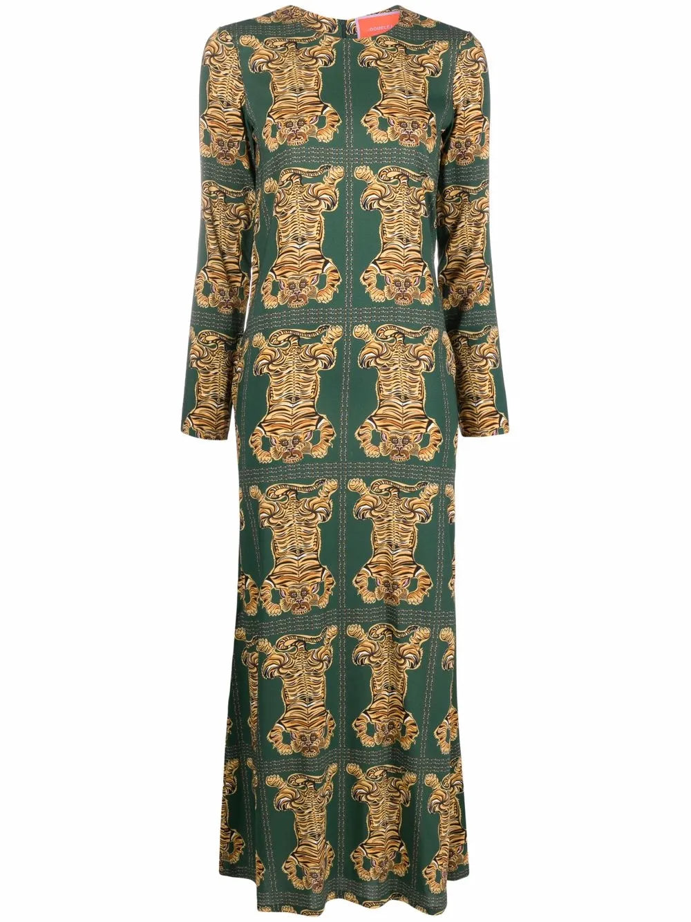 La Doublej Swing Tiger Print Dress