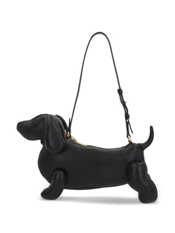 Thom Browne Hector Pebbled Leather Shoulder Bag