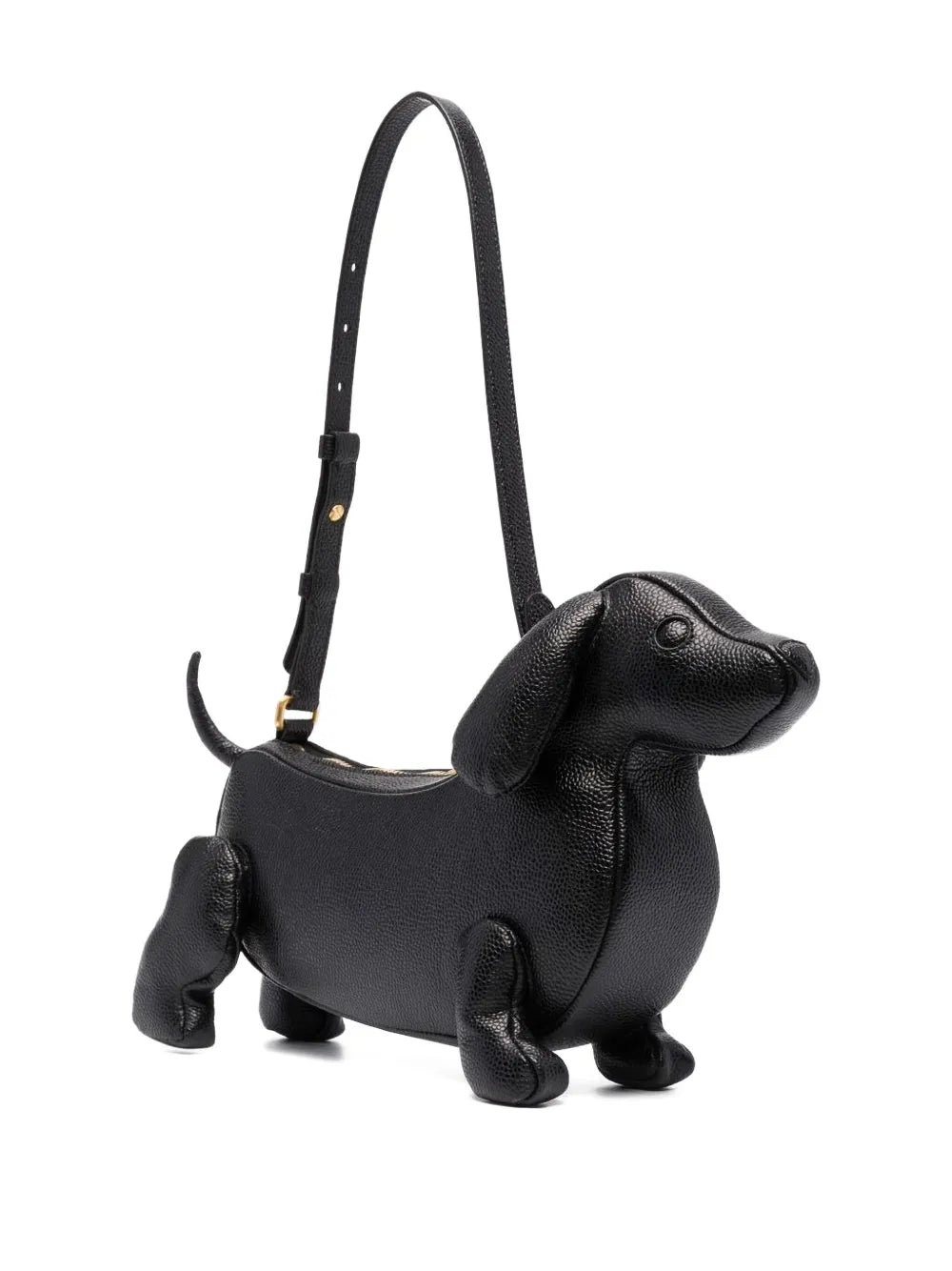 Thom Browne Hector Pebbled Leather Shoulder Bag