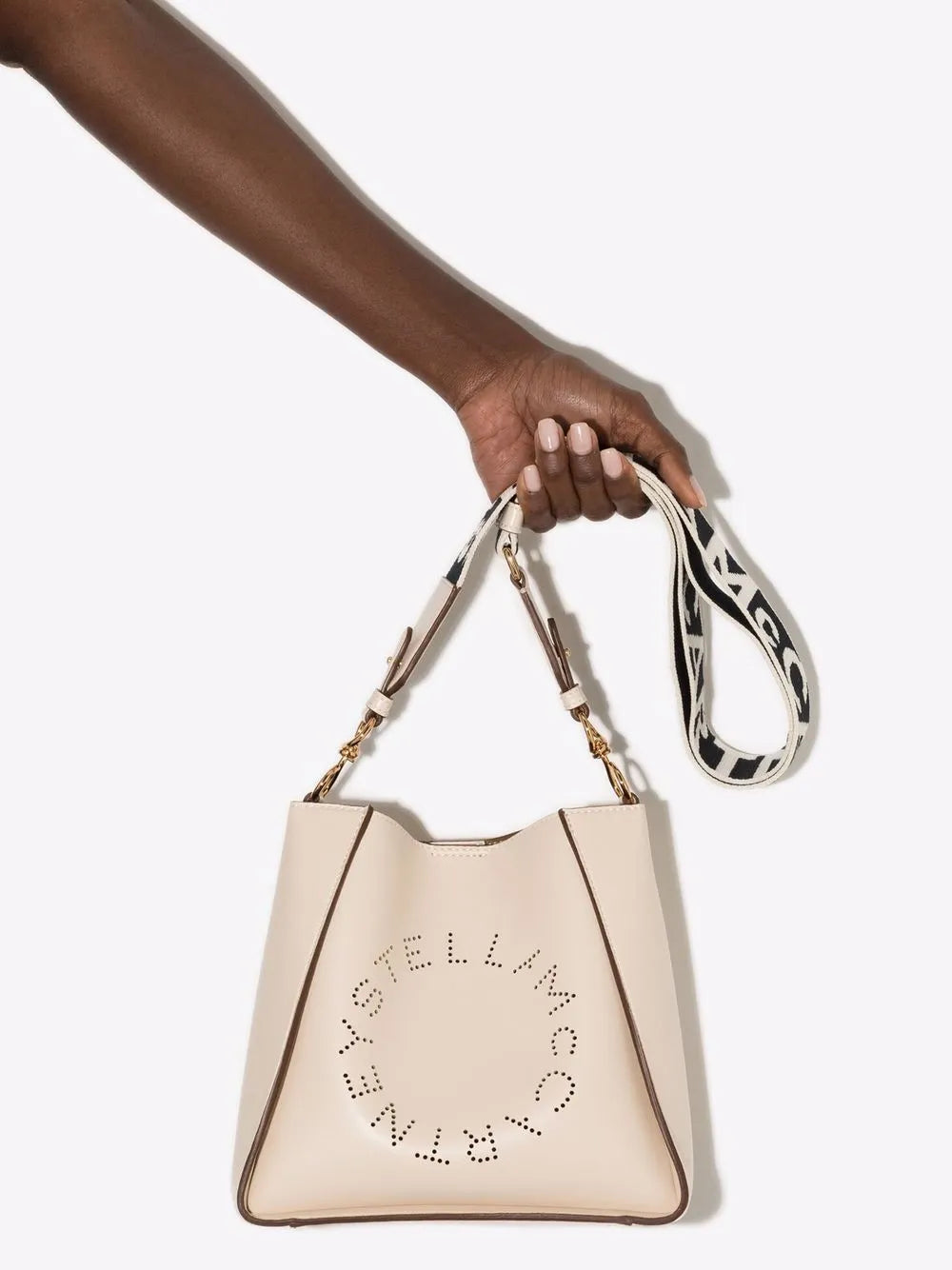 Stella Mccartney Mini Stella Logo Shoulder Bag