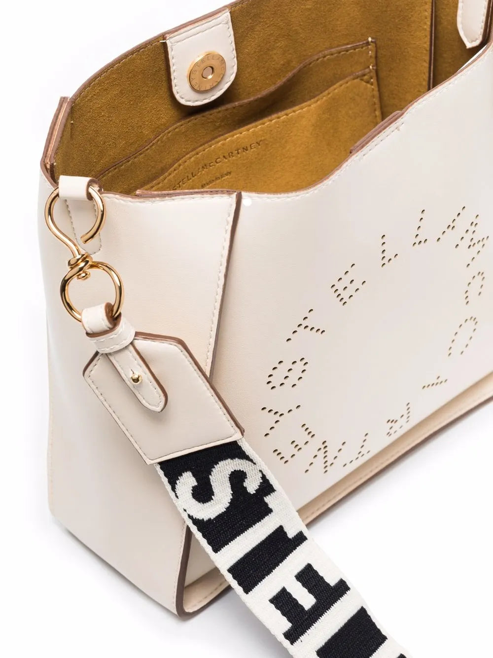 Stella Mccartney Mini Stella Logo Shoulder Bag