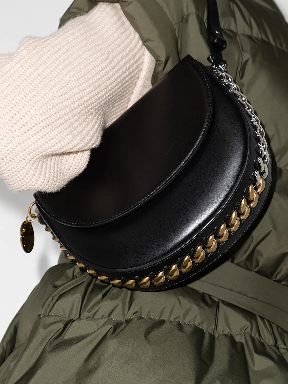 Stella Mccartney Medium Frayme Shoulder Bag