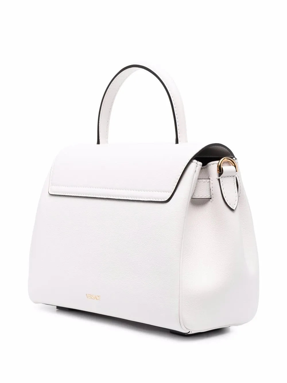 Versace La Medusa Leather Hand Bag