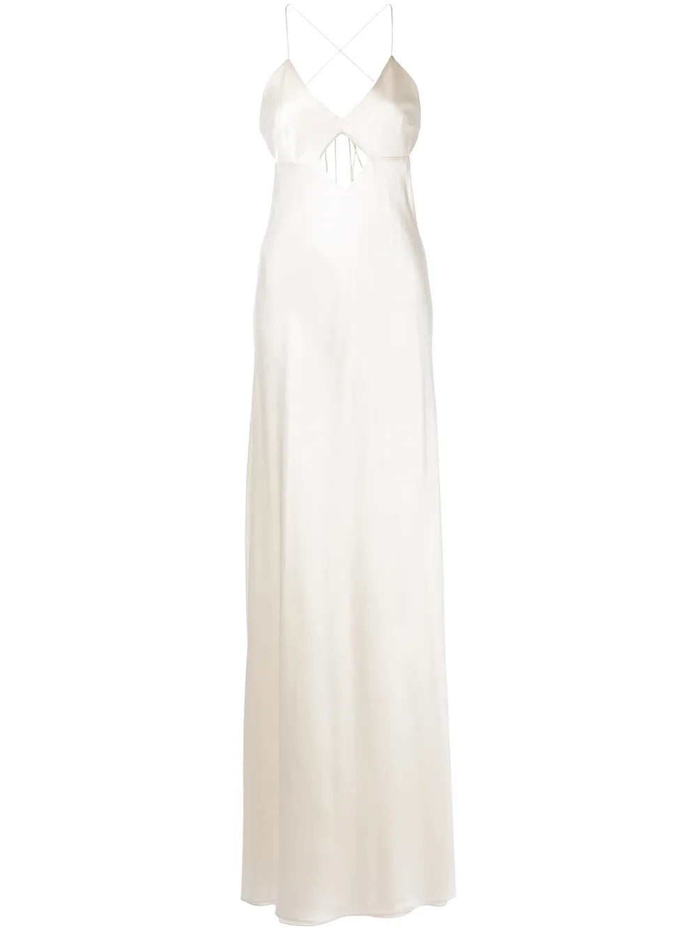 Michelle Mason Cut Out Detail Gown