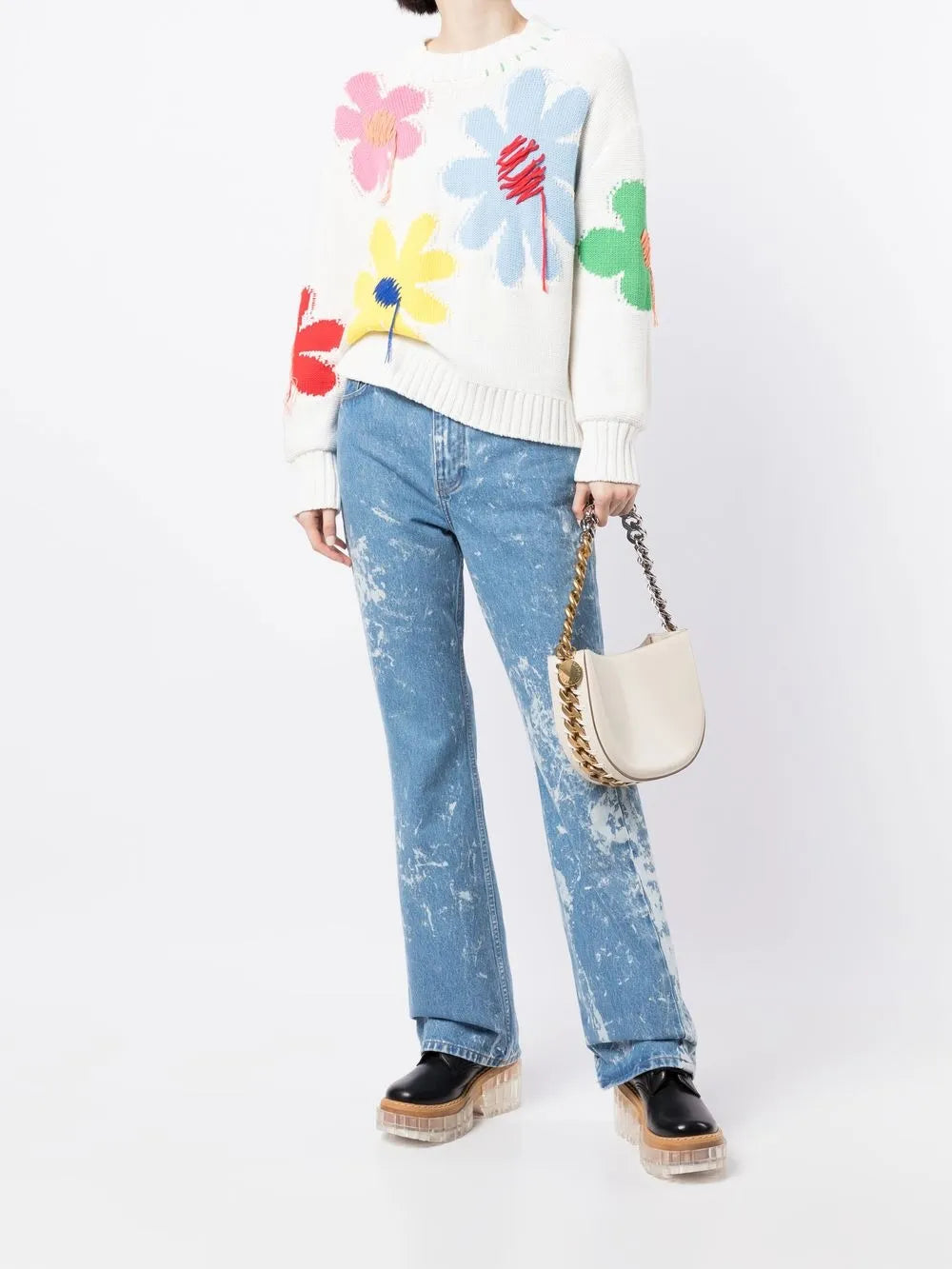 Stella Mccartney Small Frayme Shoulder Bag