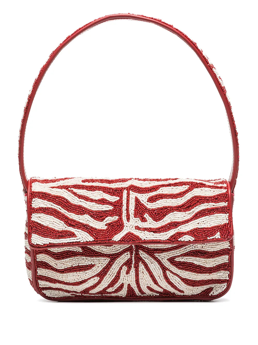 Staud Tommy Bead Embellished Shoulder Bag