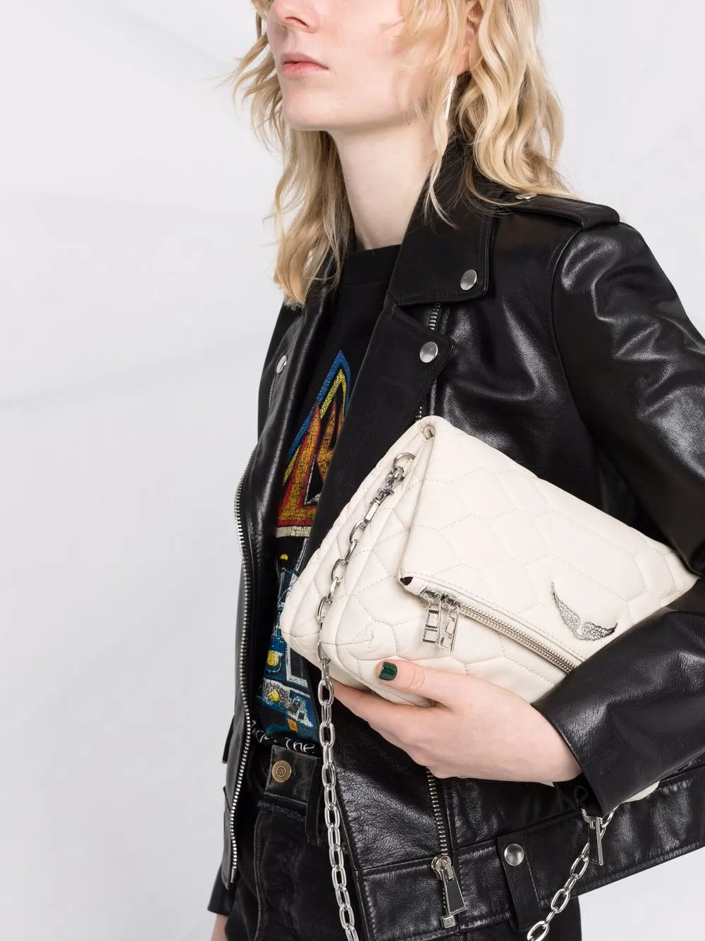 Zadigvoltaire Rocky Xl Shoulder Bag
