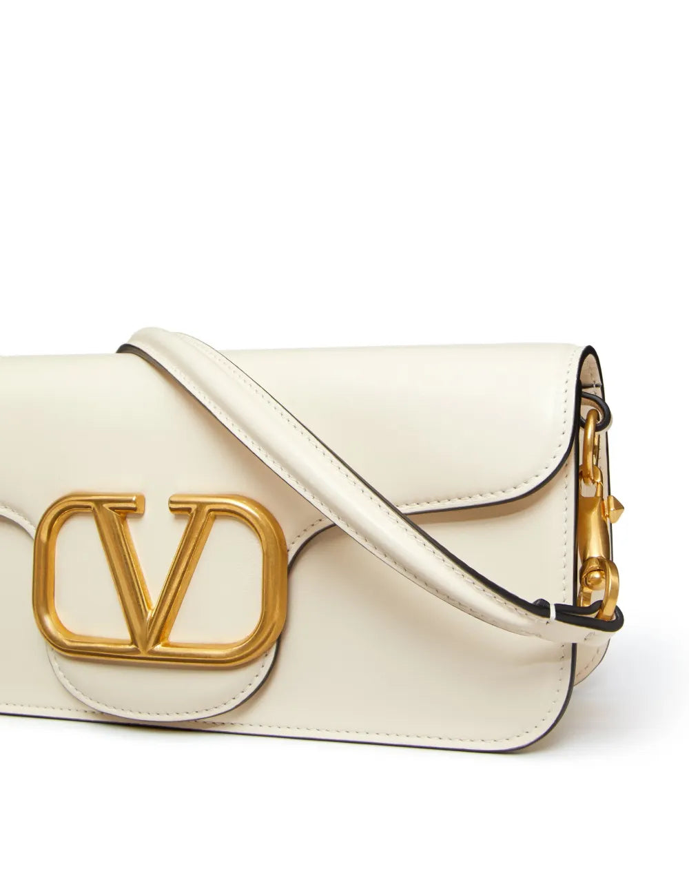 Valentino Garavani Loco Leather Shoulder Bag