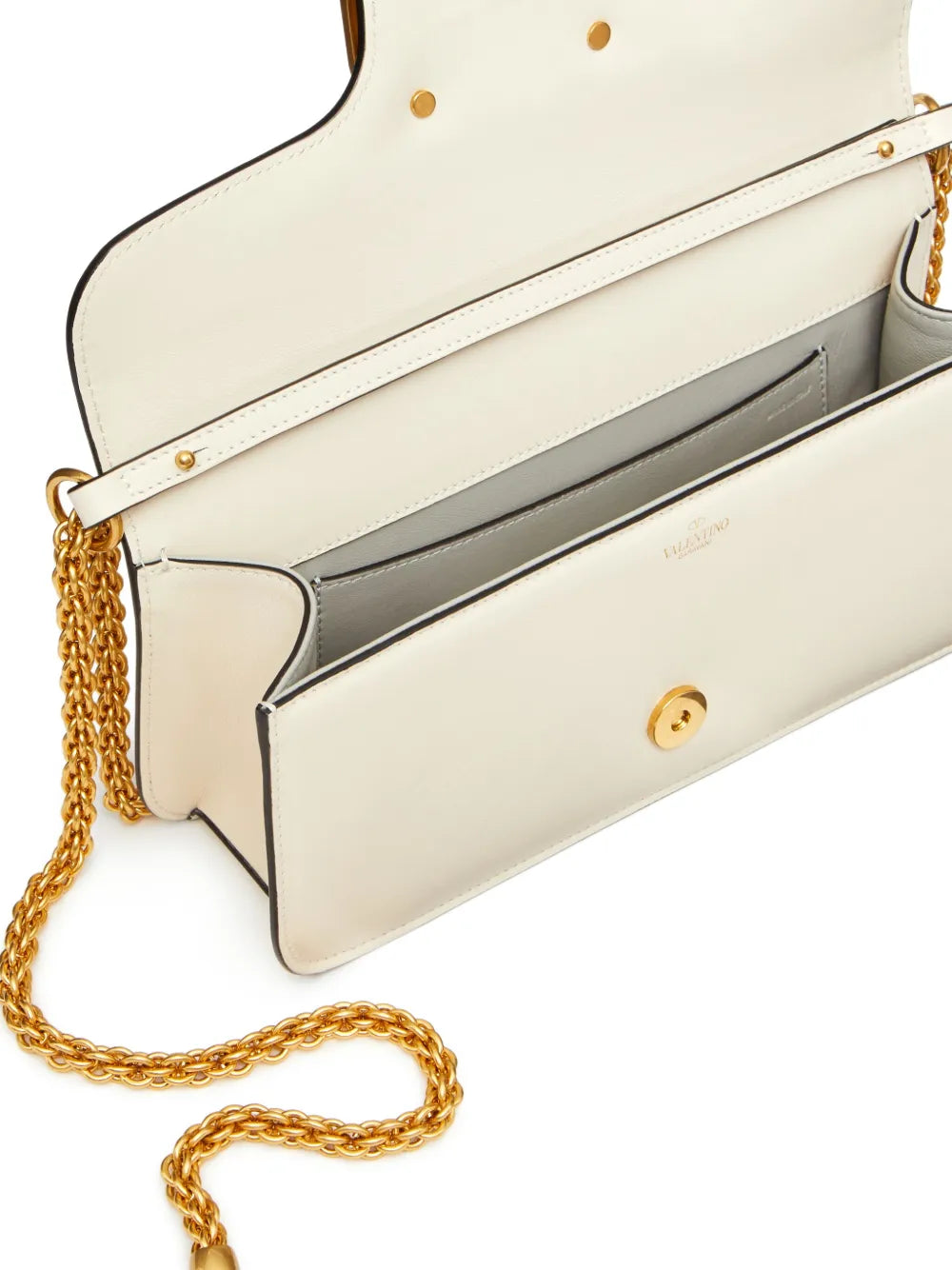 Valentino Garavani Loco Leather Shoulder Bag