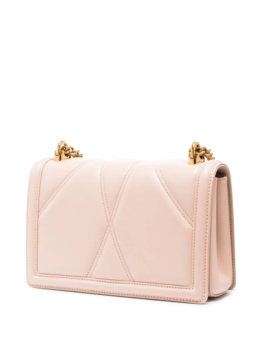 Dolce Gabbana Medium Devotion Quilted Shoulder Bag