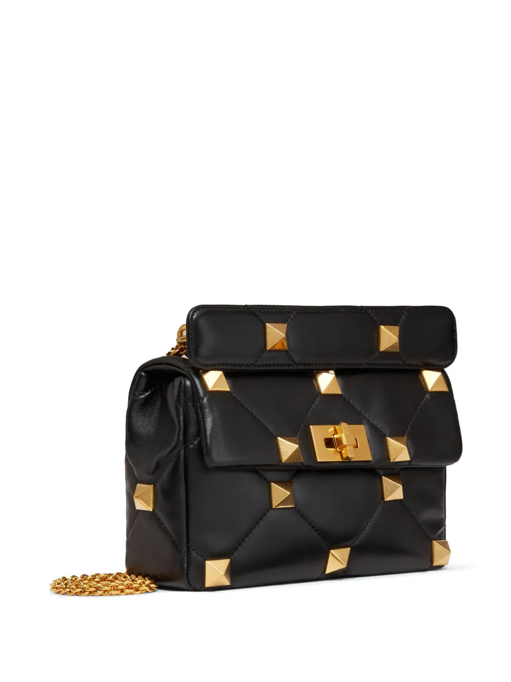 Valentino Garavani Medium Roman Stud Shoulder Bag