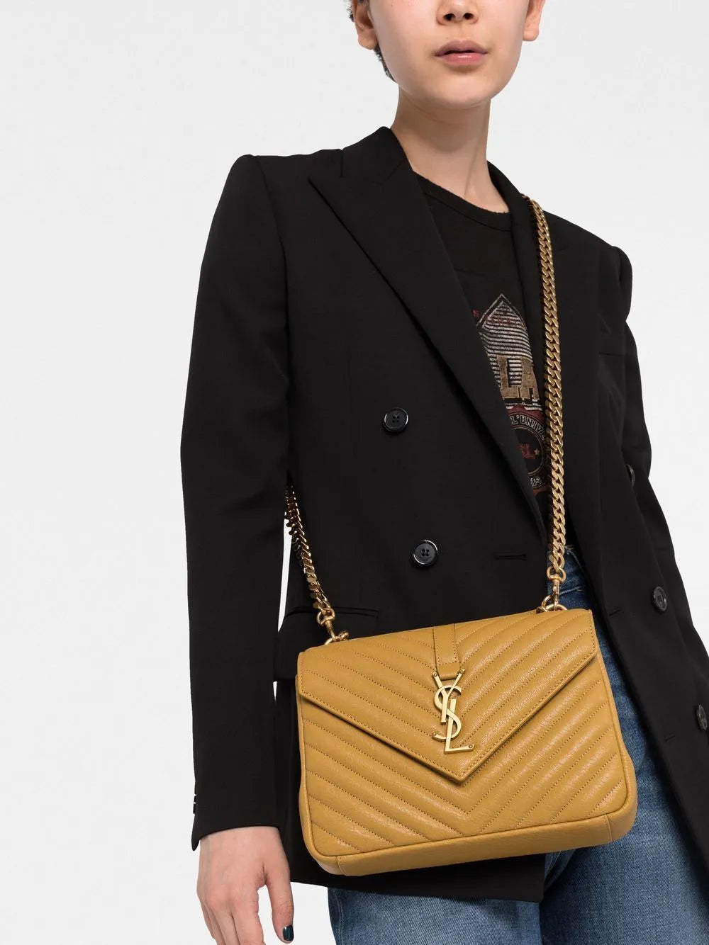 Saint Laurent Medium College Shoulder Bag