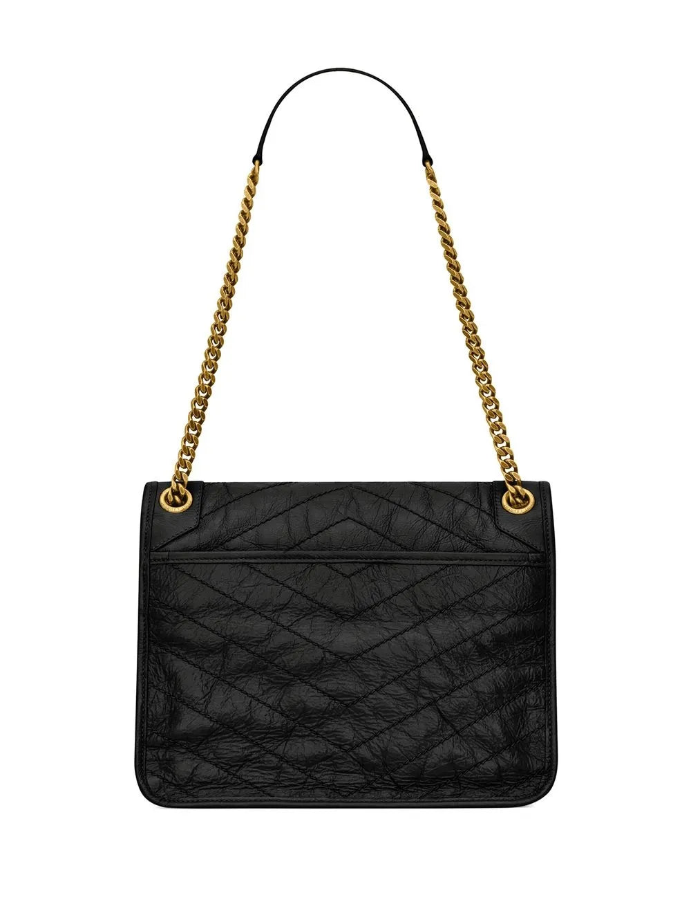 Saint Laurent Niki Logo Lettering Shoulder Bag